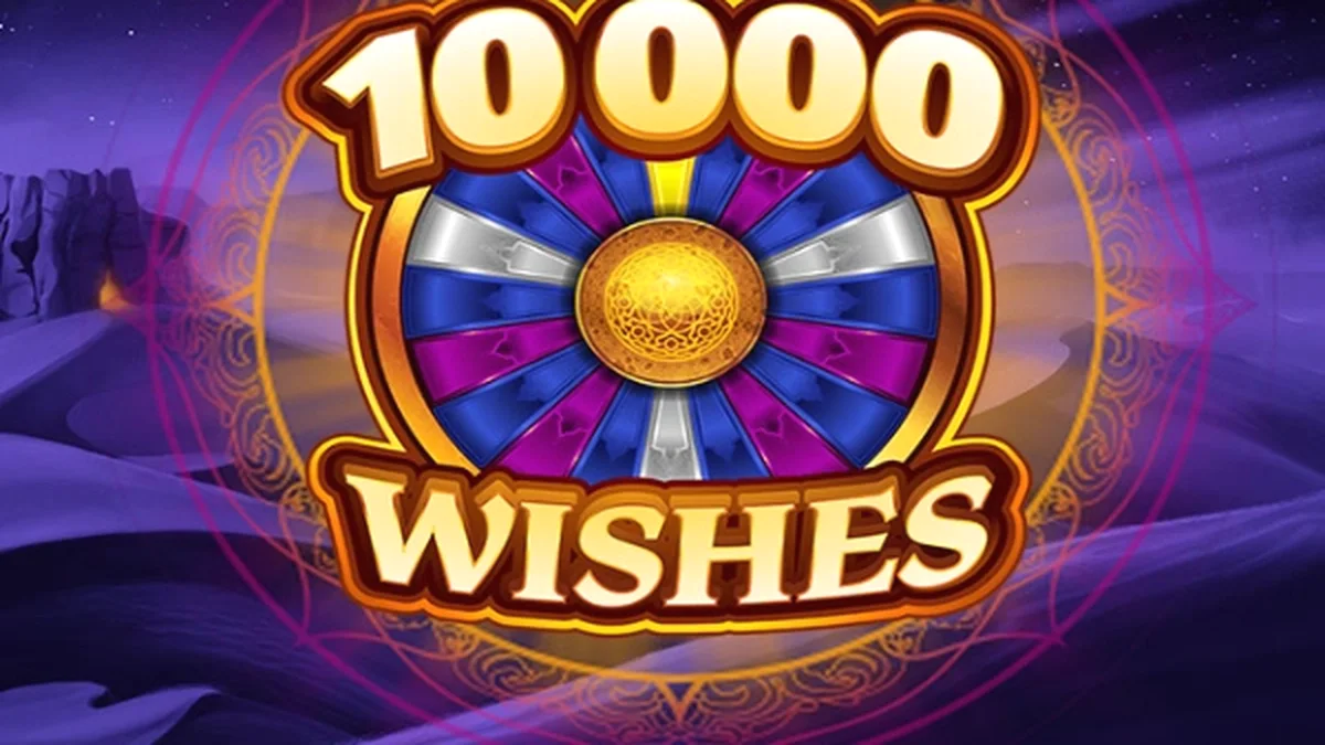 Interface do jogo de slot 10000 Wishes